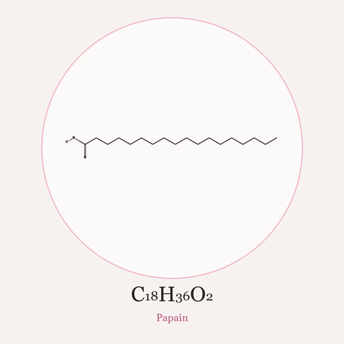 Chemical structure of Papain (Papain)